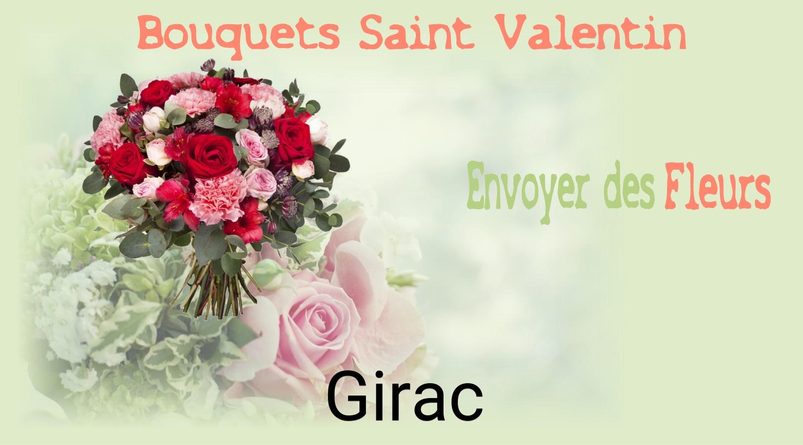 Roses de Saint-Valentin livrées à Girac